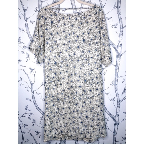 Elizabeth & James Cowl Back Silk Dress - SMALL - Picture 2 of 6